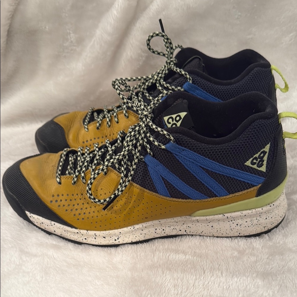 Nike ACG Okwahn II - Yellow and Blue Athletic Shoes